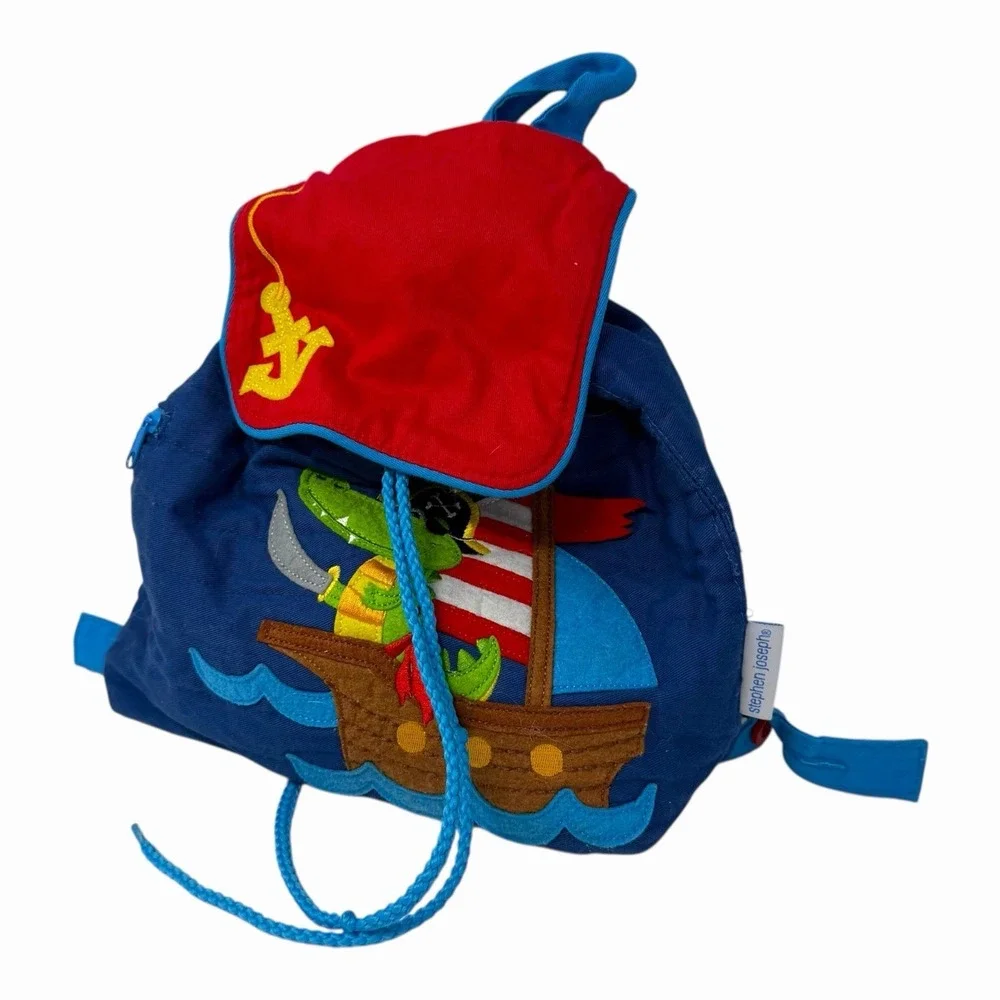 Stephen Joseph‎ Pirate Alligator Backpack